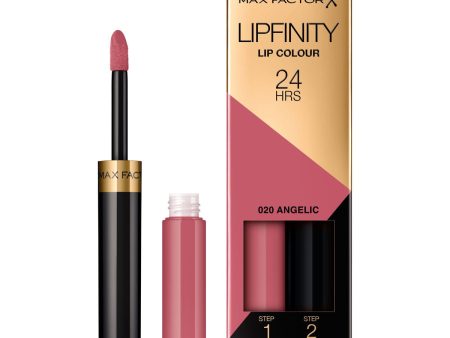 Lipfinity Lip Colour dwufazowa pomadka w płynie o długotrwałym efekcie 020 Angelic 3.69ml Online now