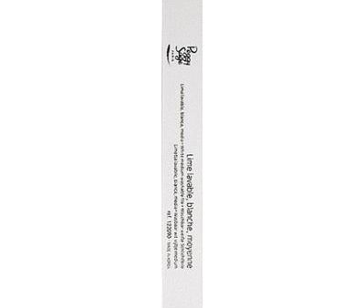 2-Way Nail File Medium pilnik do paznokci dwustronny 180 180 biały 1szt Online