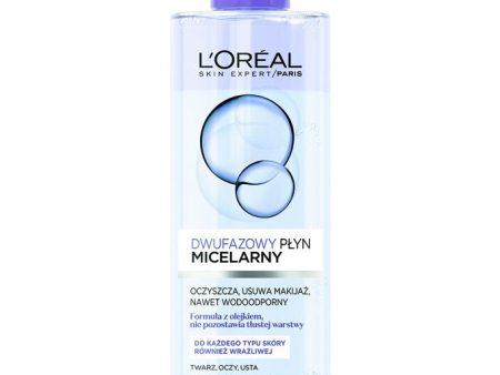 Skin Expert dwufazowy płyn micelarny każdy typ skóry 400ml on Sale