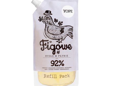 Naturalne mydło w płynie Figa Refill 500ml Hot on Sale