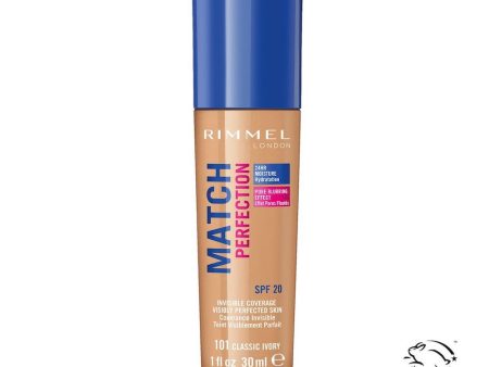 Match Perfection Foundation podkład dopasowujący się do cery 101 Classic Ivory SPF20 30ml Online