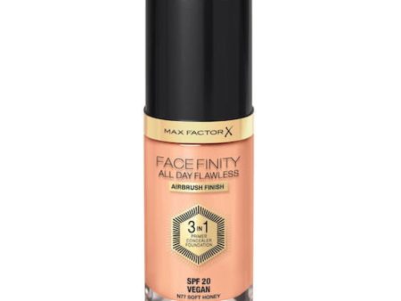 Facefinity All Day Flawless 3w1 kryjący podkład w płynie N77 Soft Honey 30ml For Sale