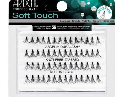 Soft Touch Knot-Free kępki rzęs Medium Black 56szt. For Sale