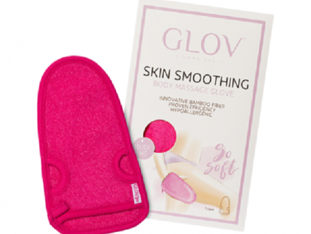 Skin Smoothing Body Massage Glove rękawiczka do masażu ciała Pink Fashion