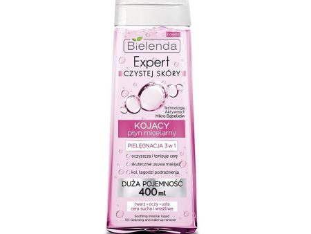 Expert Czystej Skóry kojący płyn micelarny 3w1 400ml on Sale