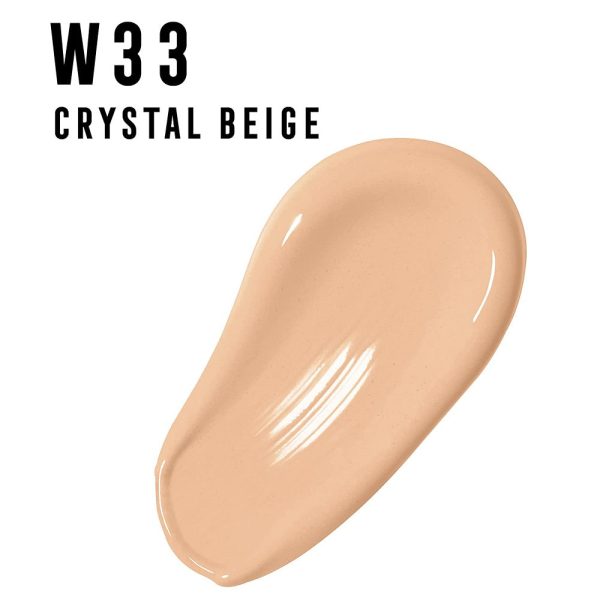 Facefinity All Day Flawless 3 w 1 kryjący podkład w płynie W33 Crystal Beige 30ml For Discount