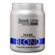 Sleek Line Blond Mask maska z jedwabiem do włosów blond zapewniająca platynowy odcień 1000ml Online