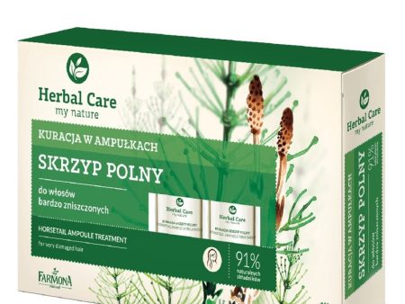 Herbal Care Skrzyp Polny kuracja w ampułkach do włosów bardzo zniszczonych 5x5ml Online now