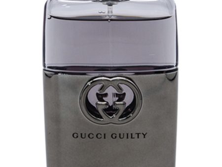 Gucci Guilty Men Pour Homme Eau De Toilette Spray 3.0 Oz  90 Ml Online now