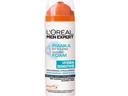 Men Expert Hydra Sensitive pianka do golenia hipoalergiczna 200ml on Sale