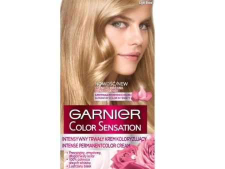 Color Sensation krem koloryzujący do włosów 8.0 Świetlisty Jasny Blond Online Hot Sale