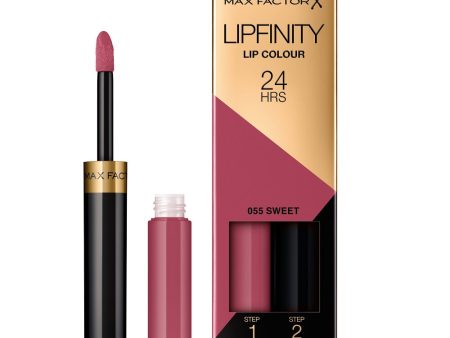 Lipfinity Lip Colour dwufazowa pomadka w płynie o długotrwałym efekcie 55 Sweet Online Sale