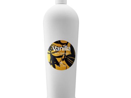 Vanilla Shine Shampoo nabłyszczający szampon do włosów suchych i matowych 1000ml Fashion