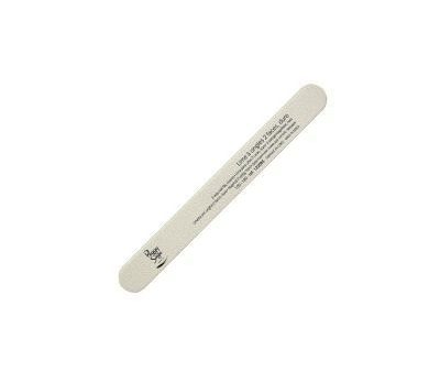 2-Way Nail File Coarse pilnik do paznokci dwustronny 100 180 biały 1szt Fashion