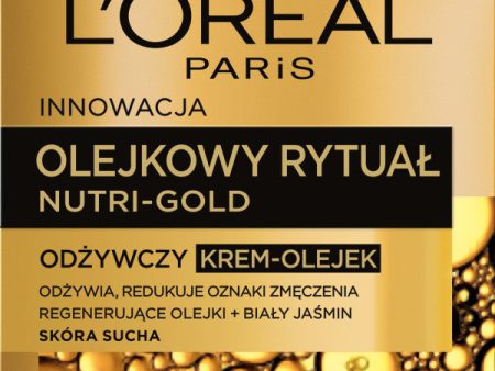 Nutri-Gold Olejkowy Rytuał odżywczy krem-olejek skóra sucha 50ml Online