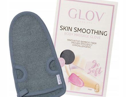 Skin Smoothing Body Massage Glove rękawiczka do masażu ciała Smooth Grey on Sale