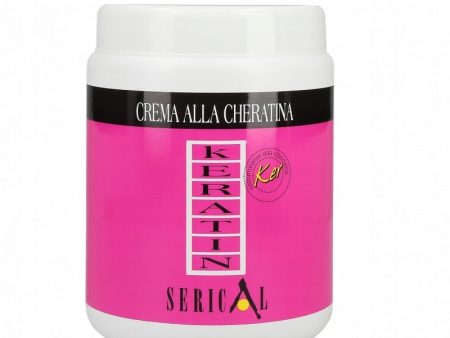 Serical Crema Alla Cheratina regenerująca maska do włosów z keratyną 1000ml Online now