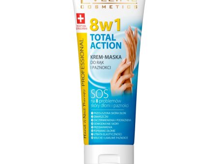 Hand&Nail Therapy Total Action 8w1 krem-maska do rąk i paznokci 75ml Discount