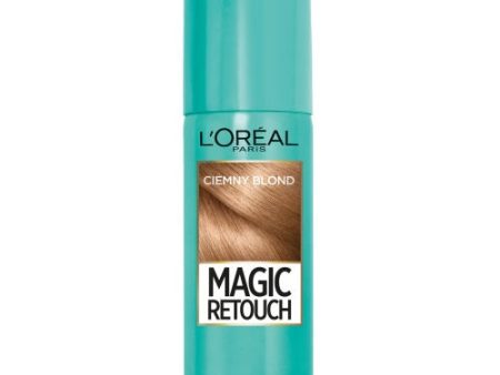 Magic Retouch spray do retuszu odrostów Ciemny Blond 75ml For Sale