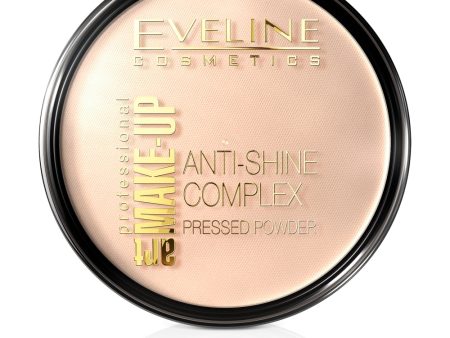 Art Make-Up Anti-Shine Complex Pressed Powder matujący puder mineralny z jedwabiem 32 Natural 14g on Sale