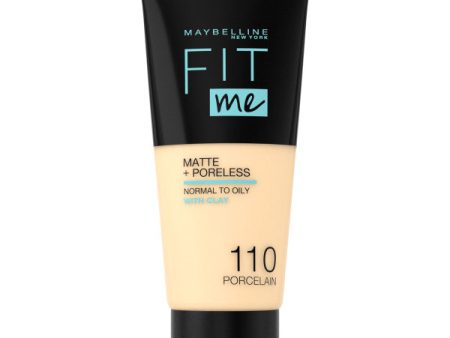 Fit Me Matte & Poreless Foundation matujący podkład do twarzy 110 Porcelain 30ml Hot on Sale