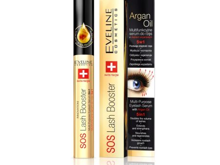 Sos Lash Booster multifunkcyjne serum do rzęs z olejkiem arganowym 10ml Cheap