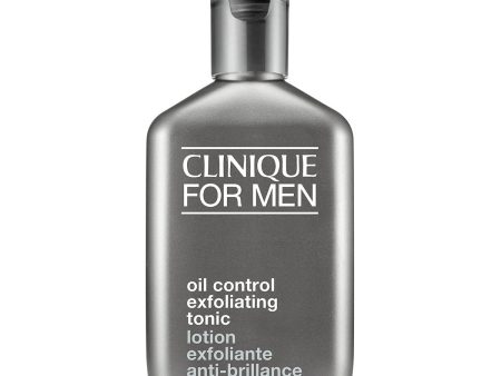 For Men Oil Control Exfoliating Tonic oczyszczający lotion do twarzy dla skóry tłustej 200ml Hot on Sale