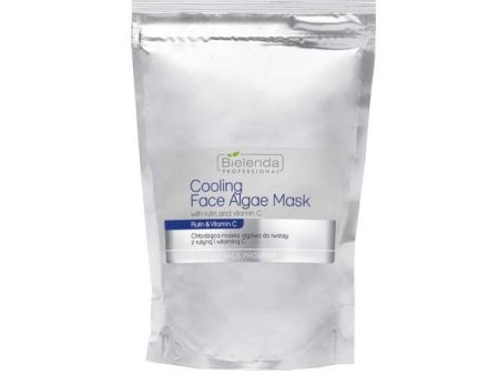 Cooling Face Algae Mask chłodząca maska algowa do twarzy z rutyną i witaminą C zapas 190g Hot on Sale