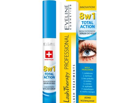 Lash Therapy Professional 8w1 Total Action skoncentrowane serum do rzęs 10ml Fashion