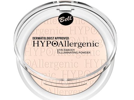 HypoAllergenic Face&Body Illuminating Powder hypoalergiczny rozświetlacz do twarzy i ciała 01 6g Sale