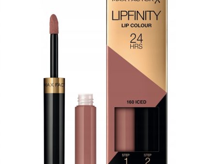 Lipfinity Lip Colour dwufazowa pomadka w płynie o długotrwałym efekcie 160 Iced For Cheap