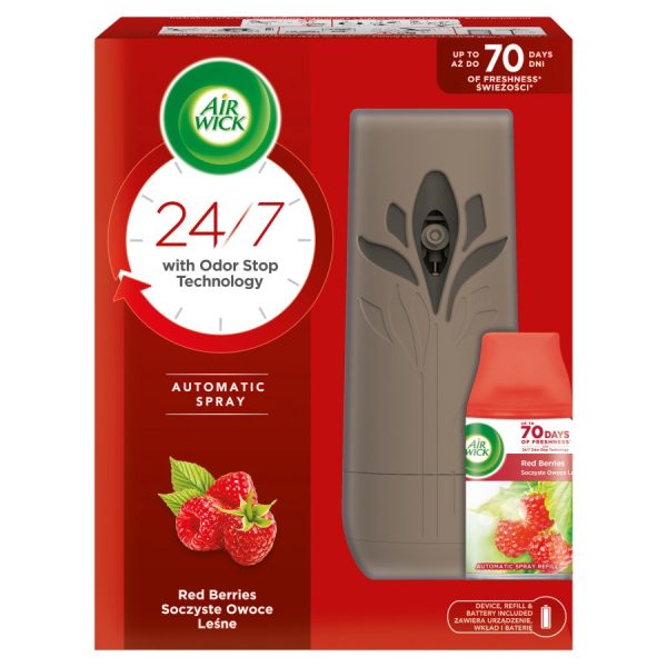 Freshmatic automatyczny odświeżacz powietrza i wkład Soczyste Owoce Leśne 250ml Online Hot Sale