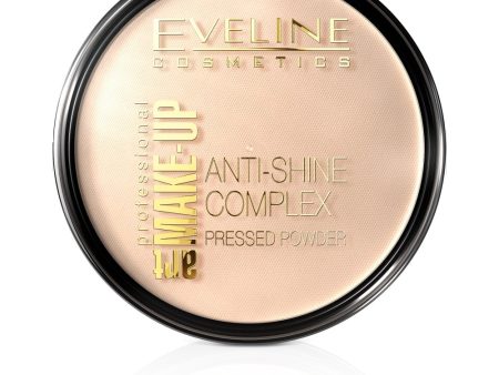 Art Make-Up Anti-Shine Complex Pressed Powder matujący puder mineralny z jedwabiem 33 Golden Sand 14g Online now