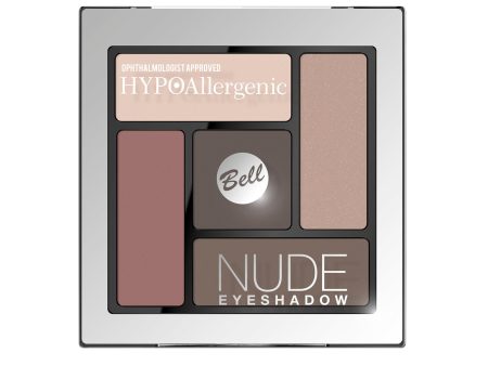 HypoAllergenic Nude Eyeshadow hypoalergiczne satynowo-kremowe cienie do powiek 01 5g For Discount