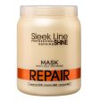 Sleek Line Repair Mask maska z jedwabiem do włosów zniszczonych 1000ml Online