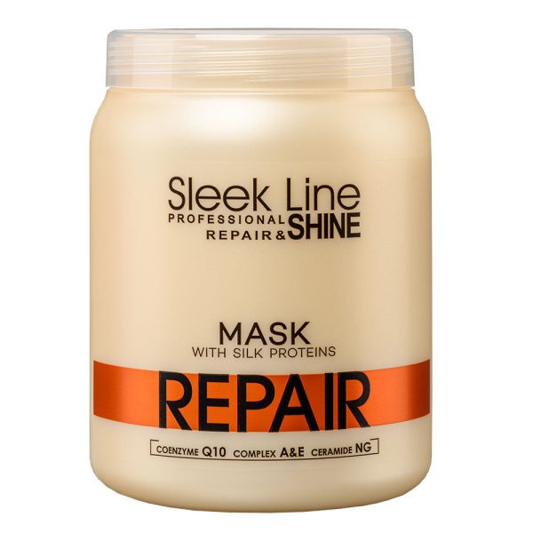 Sleek Line Repair Mask maska z jedwabiem do włosów zniszczonych 1000ml Online