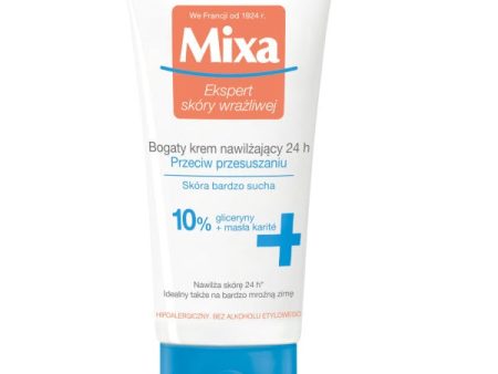 Bogaty krem nawilżający 24 h przeciw przesuszaniu 50ml Fashion