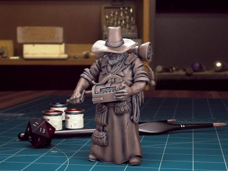 DnDCoS - Rictavio Old Bard Vampire Hunter NPC miniature on Sale